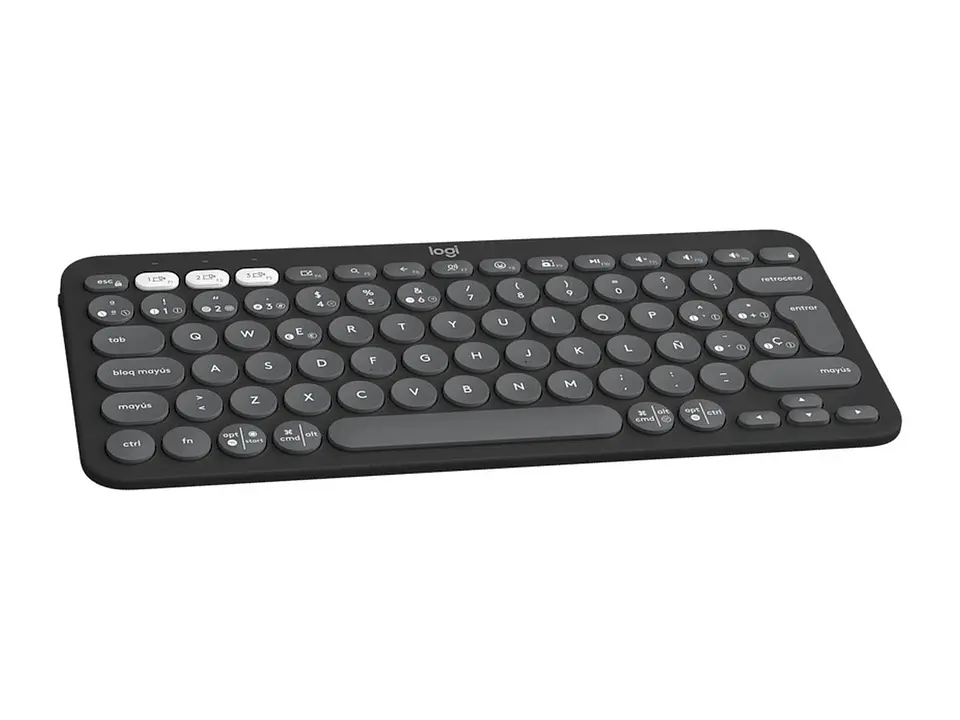 Logitech 920-011783 - Teclado Pebble 2 K380S Bluetooth/wireless Sp Graphite 2