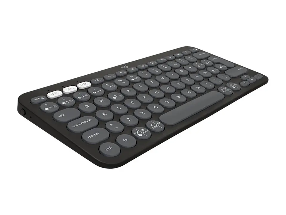 Logitech 920-011783 - Teclado Pebble 2 K380S Bluetooth/wireless Sp Graphite 3