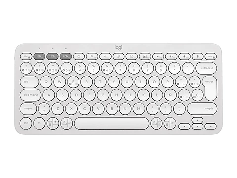 Logitech 920-011784 - Teclado Pebble 2 K380S Bluetooth/wireless Sp White