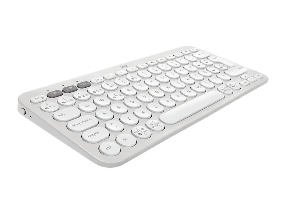 Logitech 920-011784 - Teclado Pebble 2 K380S Bluetooth/wireless Sp White 3
