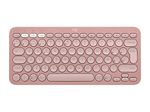 Logitech 920-011785 - Teclado Pebble 2 K380S Bluetooth/wireless Sp Rose