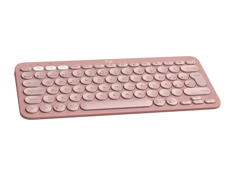 Logitech 920-011785 - Teclado Pebble 2 K380S Bluetooth/wireless Sp Rose 2