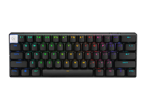 Logitech 920-011902 - Teclado Pro X 60 Lightspeed BT/ÓPTICO/65 Hrs/rgb Black