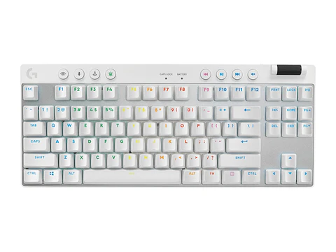 Logitech 920-012143 - Teclado Pro X Tkl Lightspeed USB White