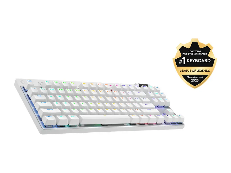 Logitech 920-012143 - Teclado Pro X Tkl Lightspeed USB White 2