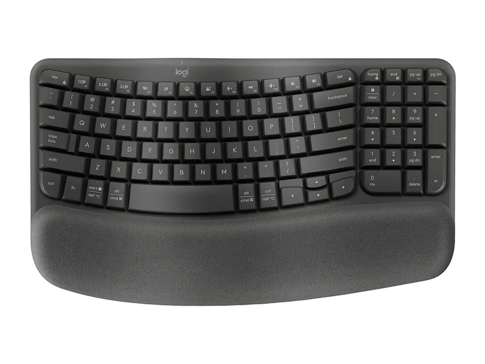 Logitech 920-012278 - Teclado Ergo Wave Keys Wireless Bolt / BT / Sp Graphite 1