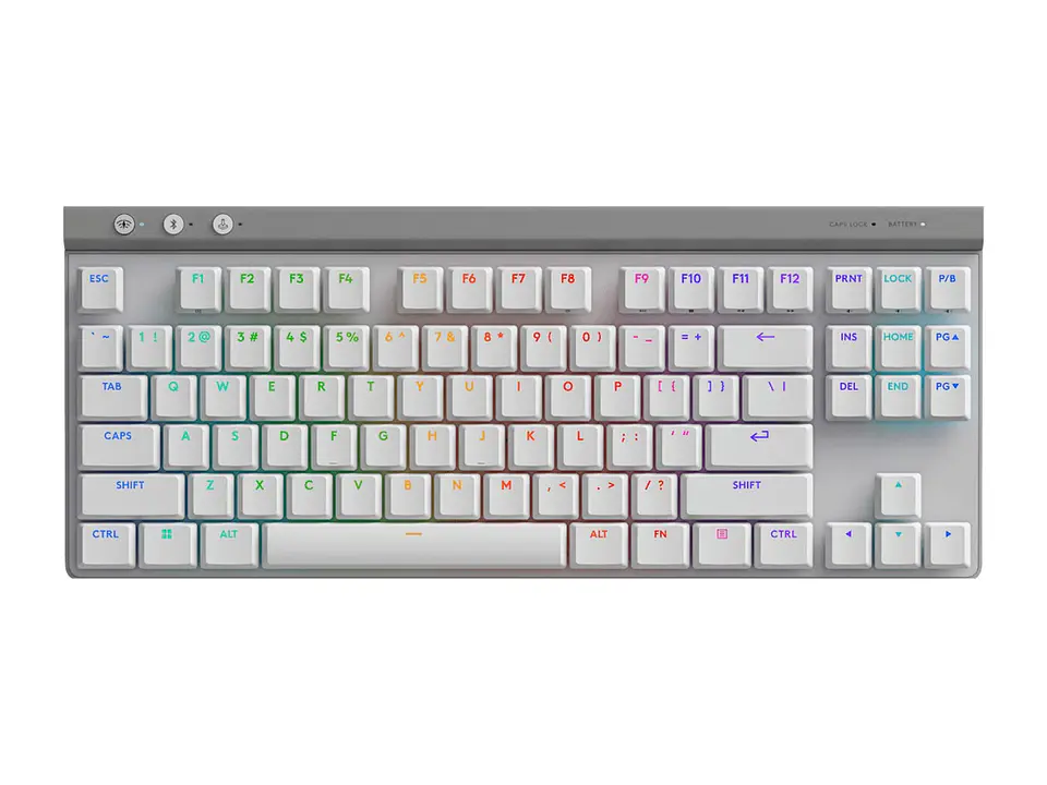 Logitech 920-012535 - Teclado G515 Tkl Lightspeed/bt Lightsync RGB White 1