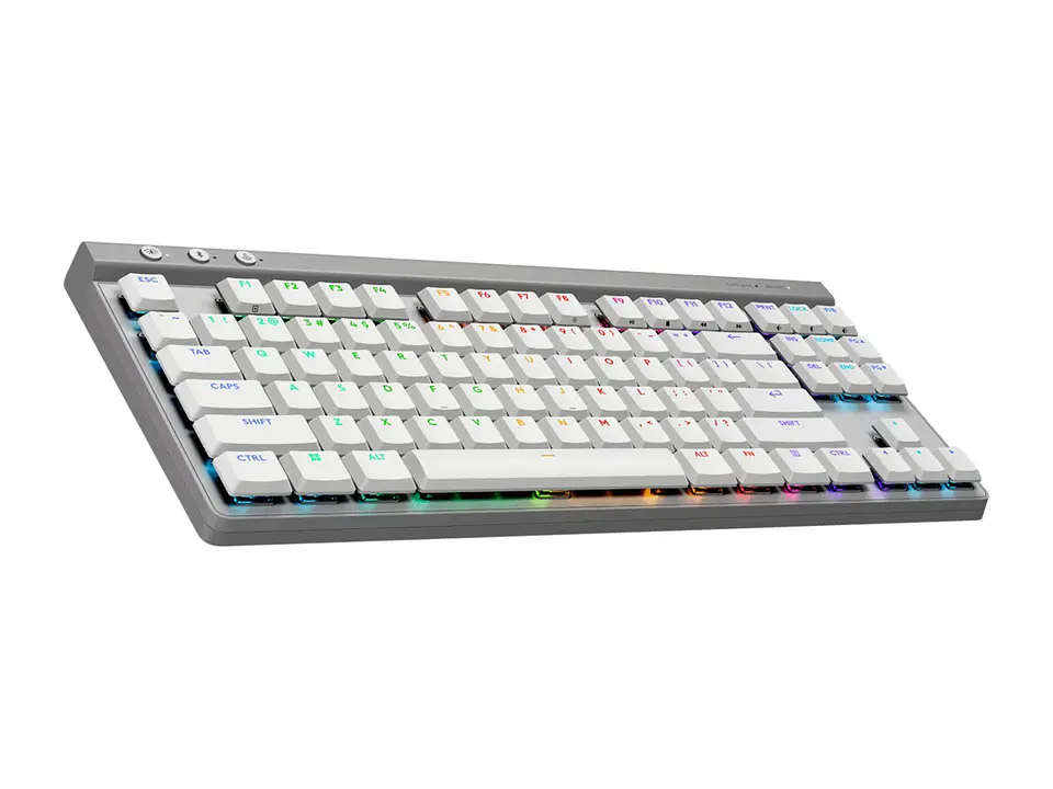 Logitech 920-012535 - Teclado G515 Tkl Lightspeed/bt Lightsync RGB White 4