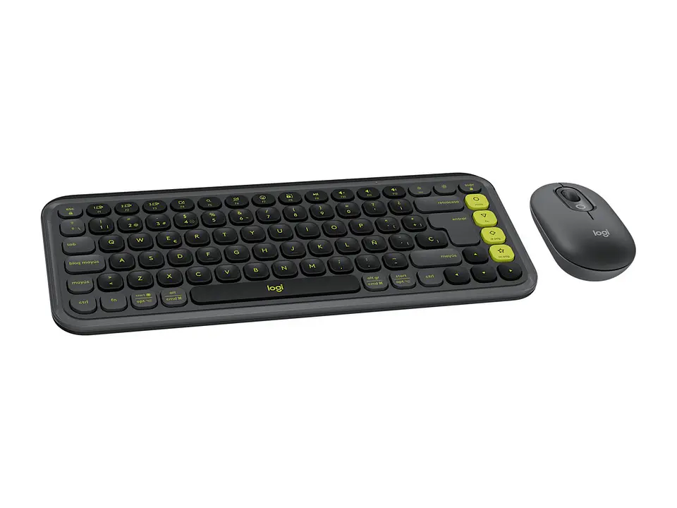 Logitech 920-013052 - Teclado + Mouse Pop Icon Bluetooth/wireless Sp / Copilot/ Graphite 2