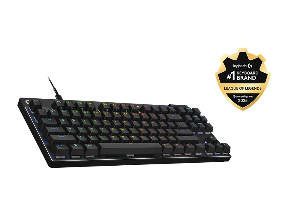 Logitech 920-013131 - Teclado Pro X Tkl Rapid Análogo / Wired USB-C / Lightsync RGB / Keycontrol Black 2