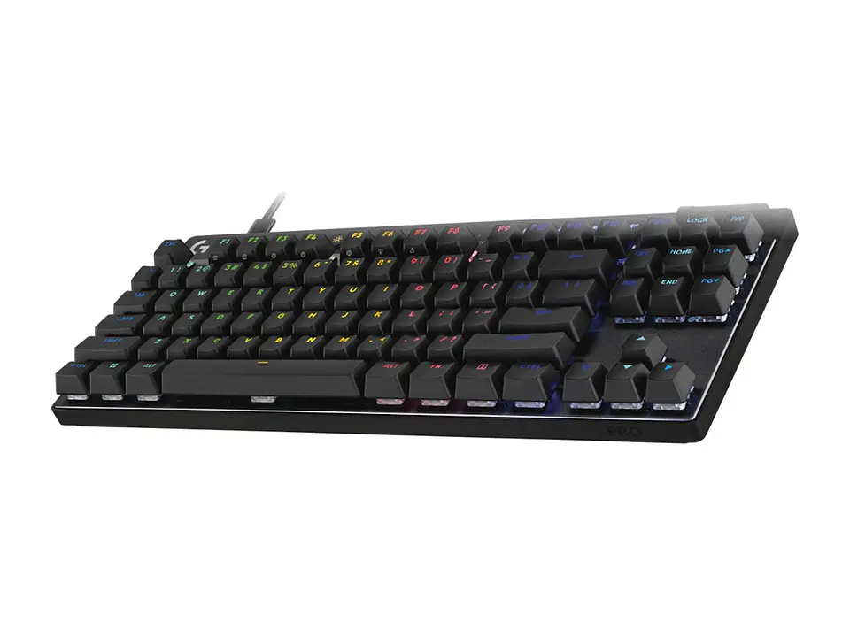 Logitech 920-013131 - Teclado Pro X Tkl Rapid Análogo / Wired USB-C / Lightsync RGB / Keycontrol Black 3