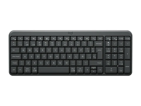 Logitech 920-013445 - Teclado K250 Bluetooth Black Sp