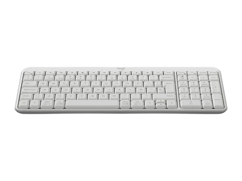 Logitech 920-013446 - Teclado K250 Bluetooth White Sp 2