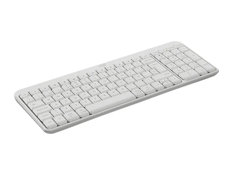 Logitech 920-013446 - Teclado K250 Bluetooth White Sp 3