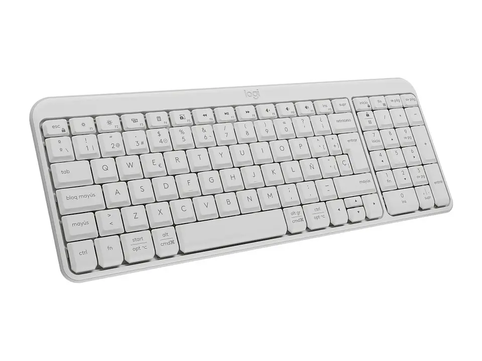 Logitech 920-013446 - Teclado K250 Bluetooth White Sp 4