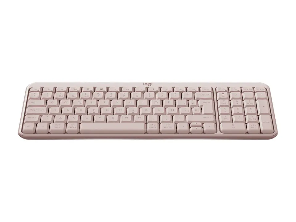 Logitech 920-013447 - Teclado K250 Bluetooth Rose Sp 2