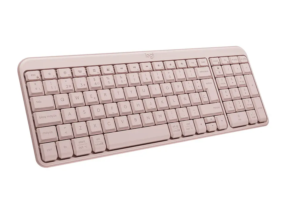 Logitech 920-013447 - Teclado K250 Bluetooth Rose Sp 4