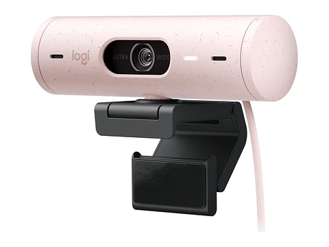 Logitech 960-001418 - Camara Brio 500 FHD 1080P USB-C Rose