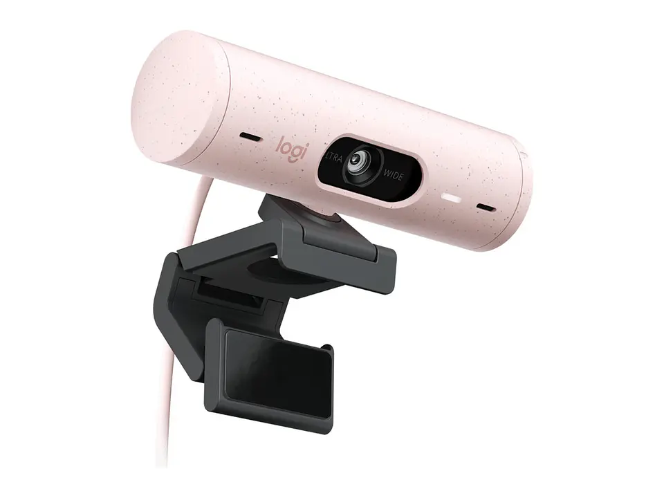Logitech 960-001418 - Camara Brio 500 FHD 1080P USB-C Rose 4