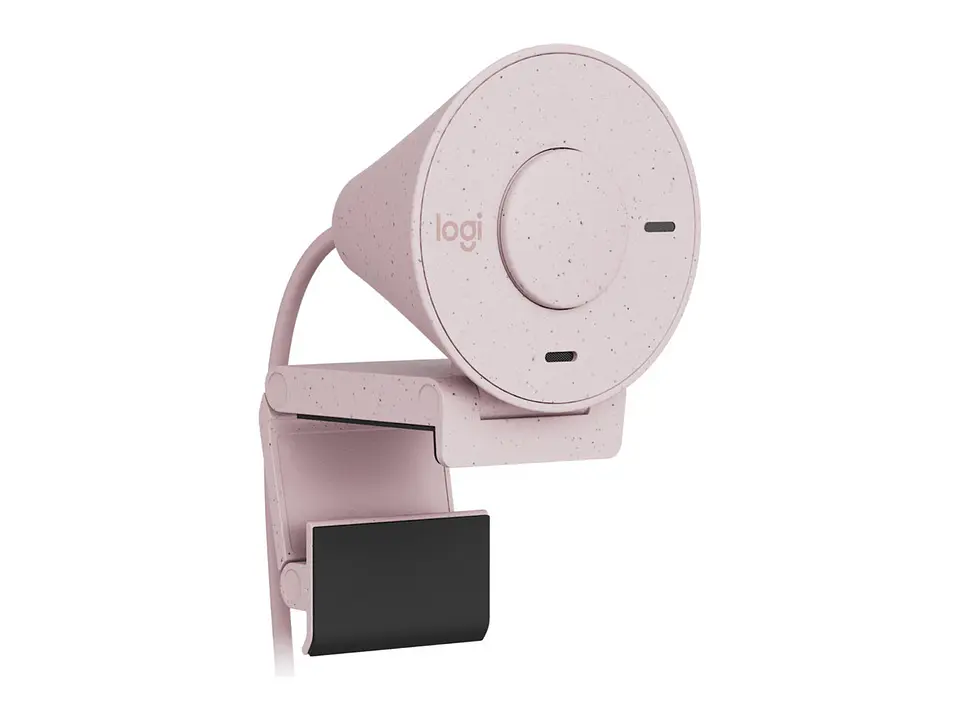 Logitech 960-001446 - Camara Brio 300 FHD 1080P USB-C Rose 2