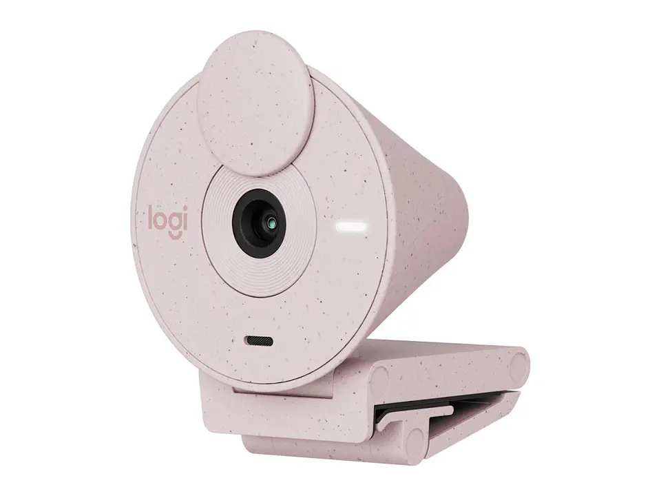 Logitech 960-001446 - Camara Brio 300 FHD 1080P USB-C Rose 3
