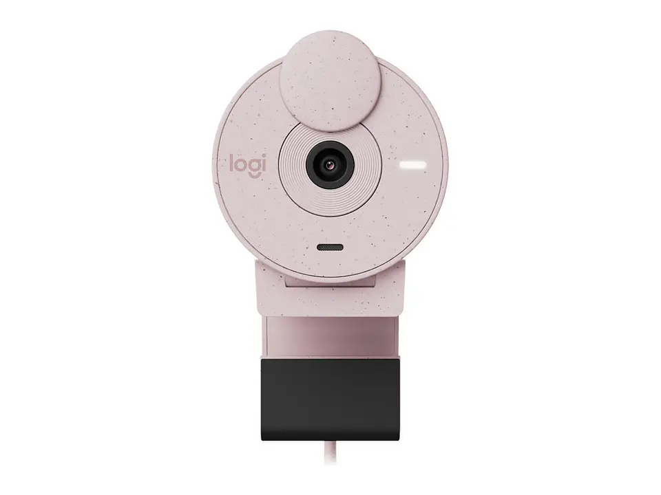 Logitech 960-001446 - Camara Brio 300 FHD 1080P USB-C Rose 4