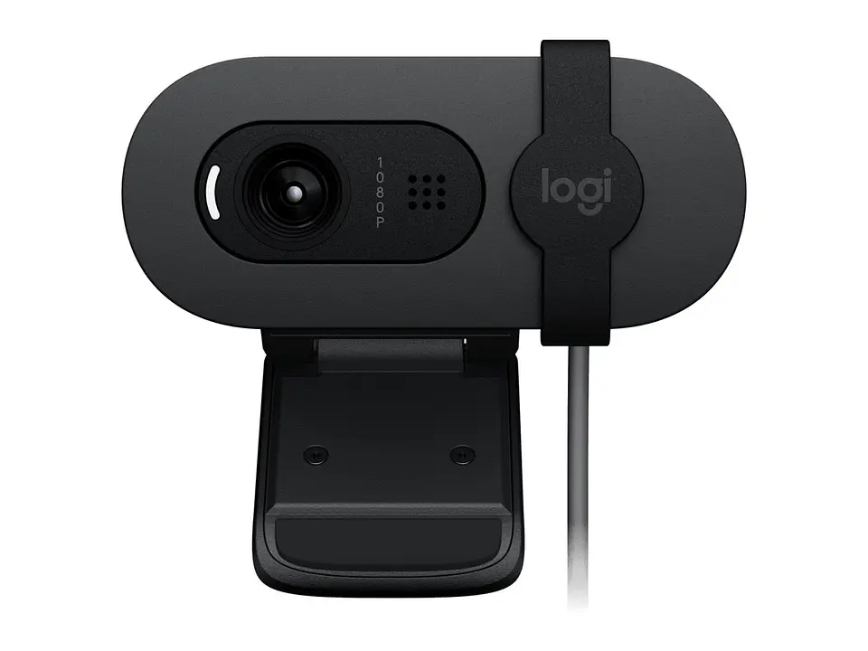 Logitech 960-001586 - Camara Brio 100 FHD 1080P USB-A Graphite 2