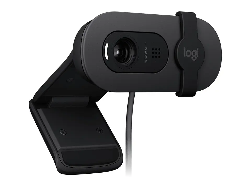 Logitech 960-001586 - Camara Brio 100 FHD 1080P USB-A Graphite 3