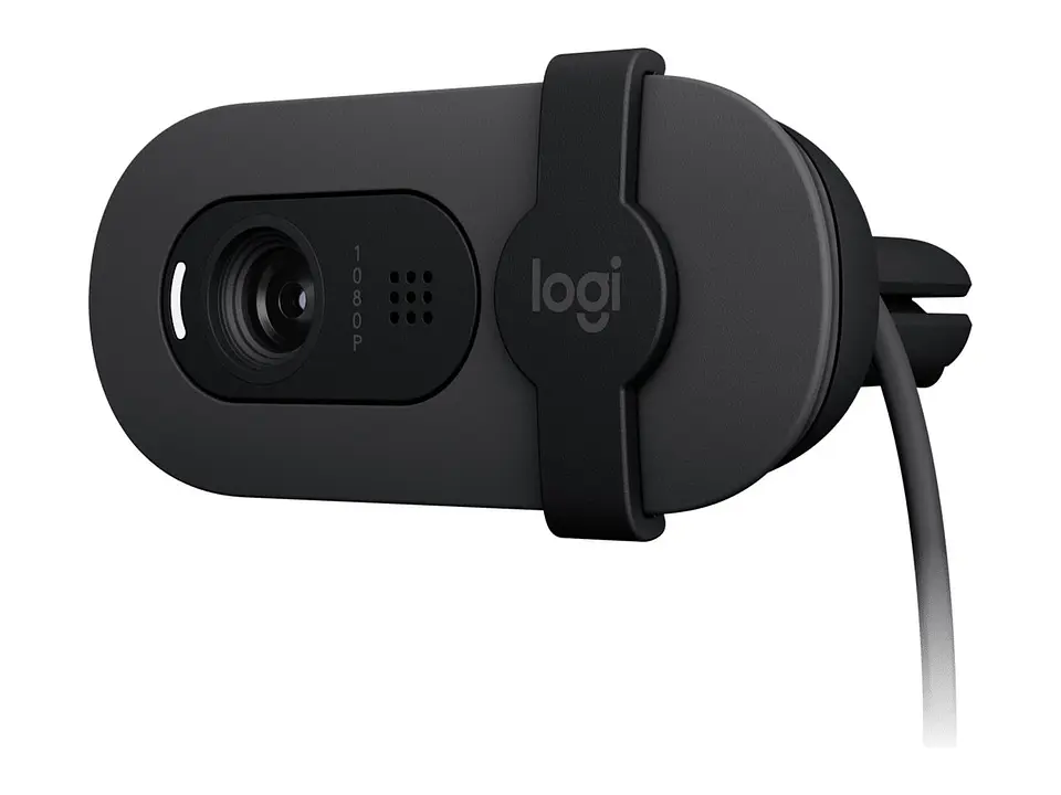 Logitech 960-001586 - Camara Brio 100 FHD 1080P USB-A Graphite 4
