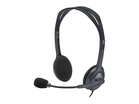 Logitech 981-000612 - Audifono C/microf. H111 Silver -UY