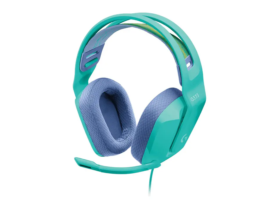 Logitech 981-001023 - Audifono C/microf. G335 Mint -P 1