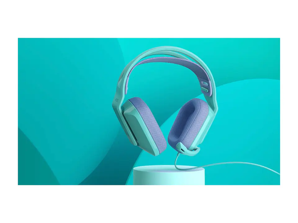 Logitech 981-001023 - Audifono C/microf. G335 Mint -P 4