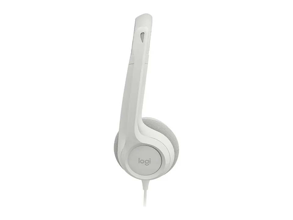 Logitech 981-001285 - Audifono C/microf. H390 USB Noise Cancelling White -P 3
