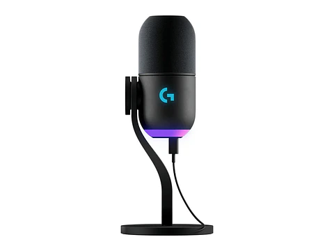 Logitech 988-000568 - Microfono Yeti Gx Supercardioid USB P/streaming RGB Lightsync Black
