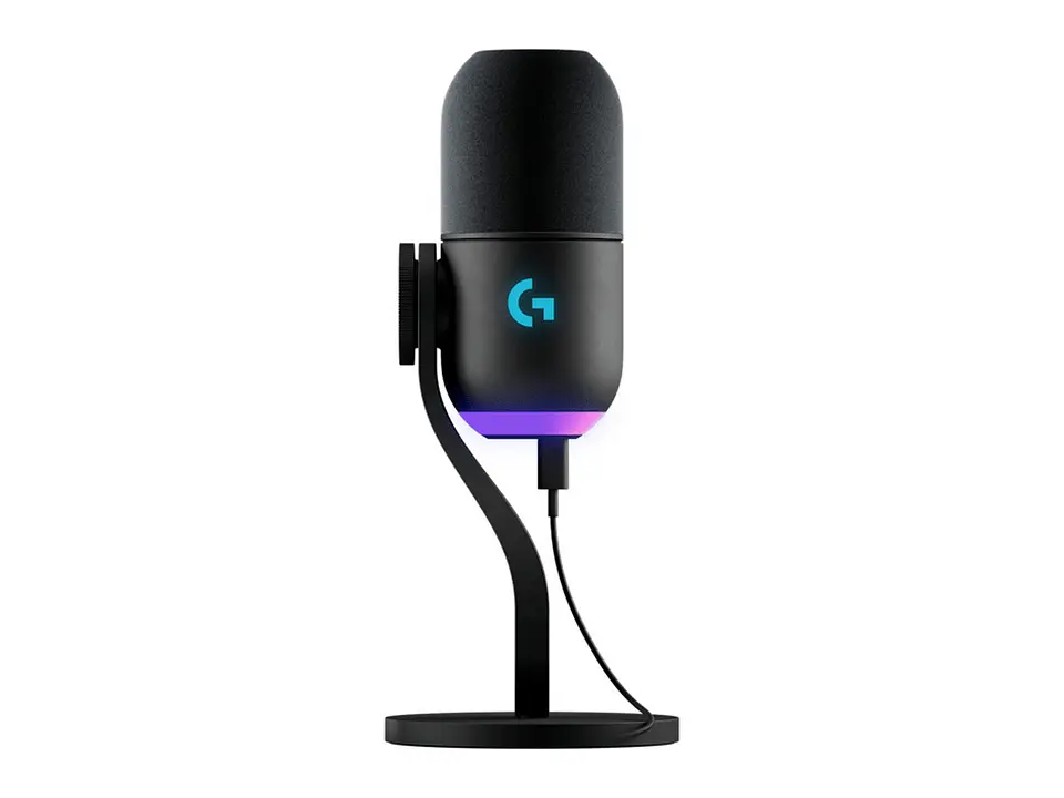 Logitech 988-000568 - Microfono Yeti Gx Supercardioid USB P/streaming RGB Lightsync Black 1