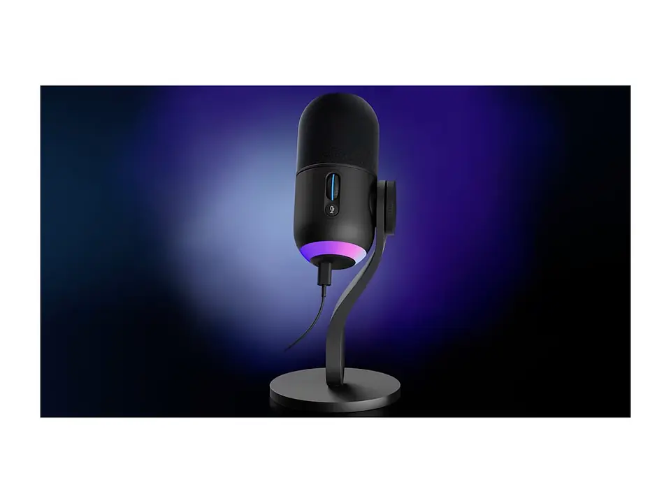 Logitech 988-000568 - Microfono Yeti Gx Supercardioid USB P/streaming RGB Lightsync Black 4