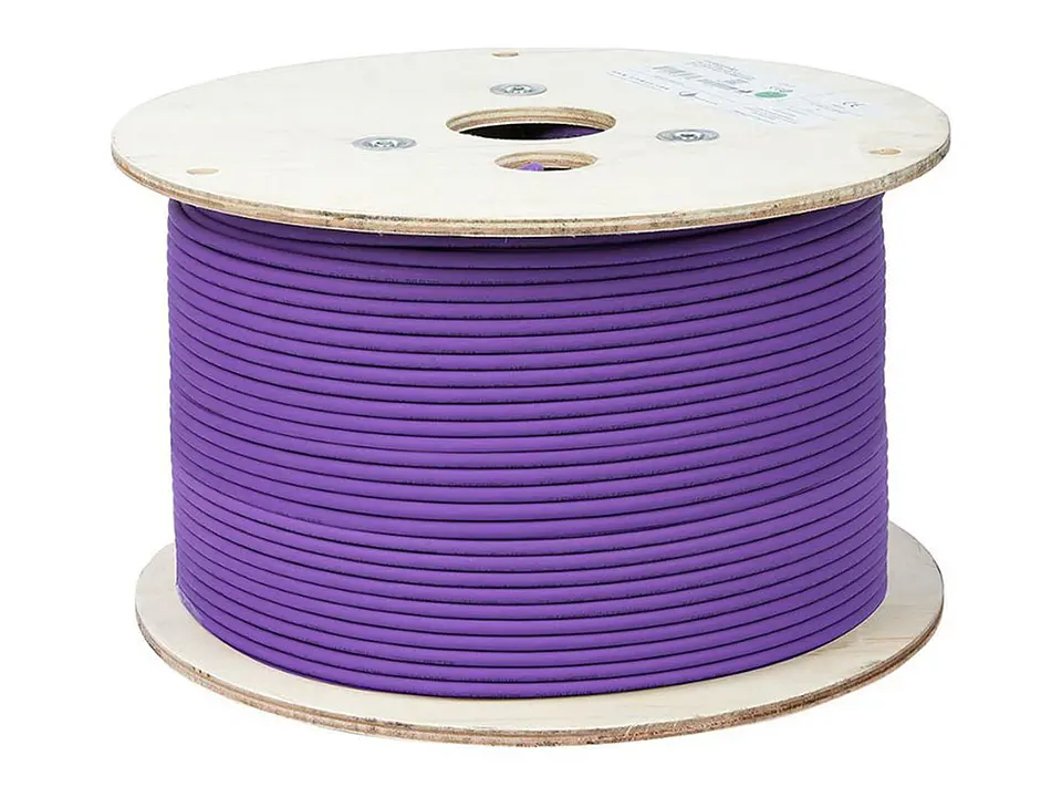 Siemon 9A6L4-A5 - Rollo - Cable F/UTP Sólido 4P Cat 6A 23AWG LS0H, IEC 60332-1 / IEC 60332-3, Violeta (Rx305mt) 2
