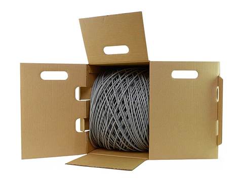 Siemon 9C6M4-E2-RXA - Caja - Cable UTP Sólido 4P Cat 6 24AWG CM Gris (Cajax305mt)