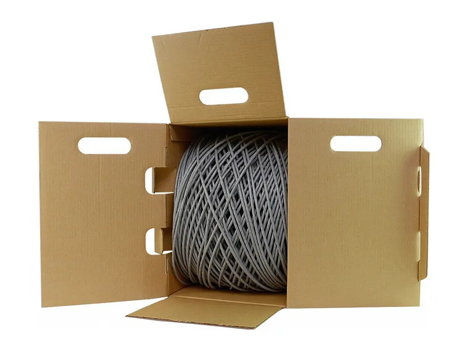 Siemon 9C6M4-E2-RXA - Caja - Cable UTP Sólido 4P Cat 6 24AWG CM Gris (Cajax305mt) 1