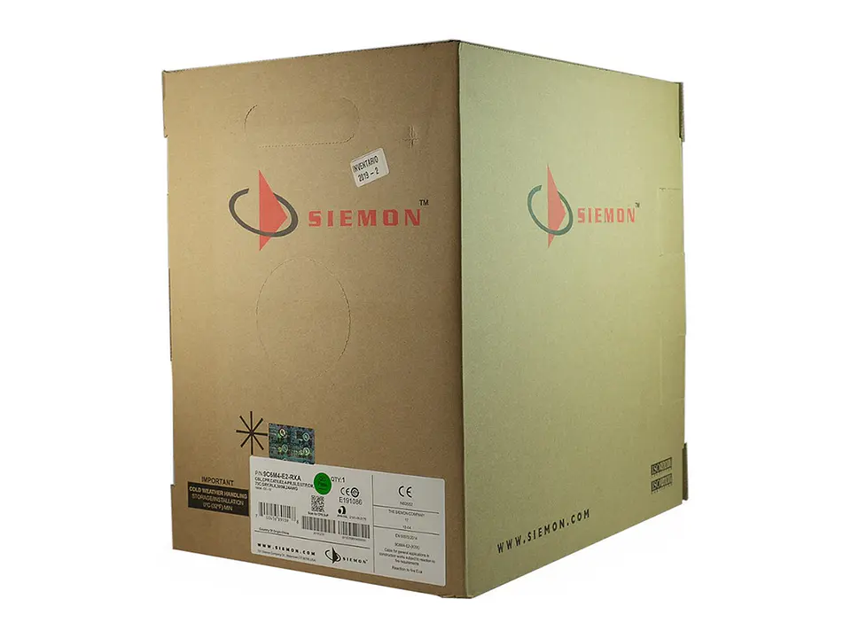 Siemon 9C6M4-E2-RXA - Caja - Cable UTP Sólido 4P Cat 6 24AWG CM Gris (Cajax305mt) 2