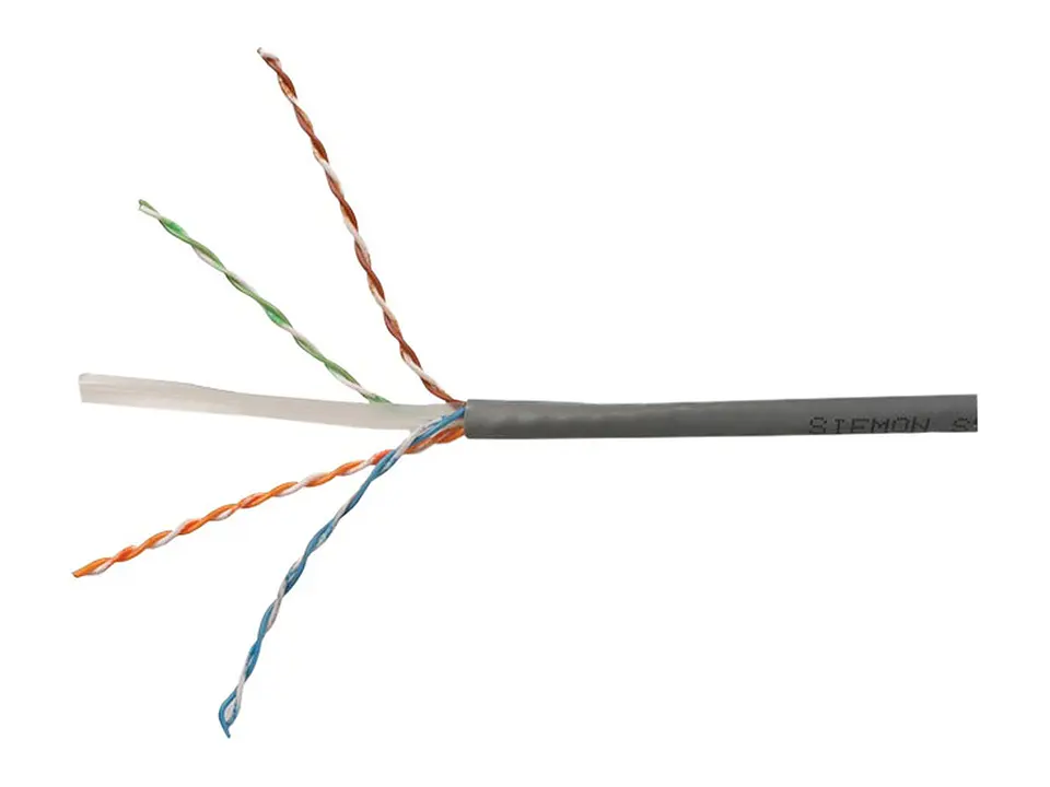 Siemon 9C6M4-E2-RXA - Caja - Cable UTP Sólido 4P Cat 6 24AWG CM Gris (Cajax305mt) 3