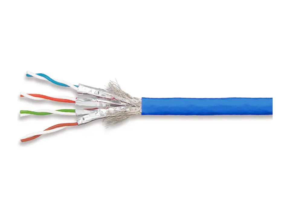 Siemon 9T6C14-A5-06R1A - Rollo - Cable S/FTP Sólido 4P Cat 6A 23 AWG LS0H Color Azul (Rx305mt). PEDIDO MÍNIMO: 30 ROLLOS 1