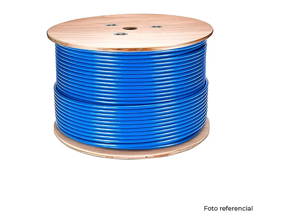 Siemon 9T6C14-A5-06R1A - Rollo - Cable S/FTP Sólido 4P Cat 6A 23 AWG LS0H Color Azul (Rx305mt). PEDIDO MÍNIMO: 30 ROLLOS 2