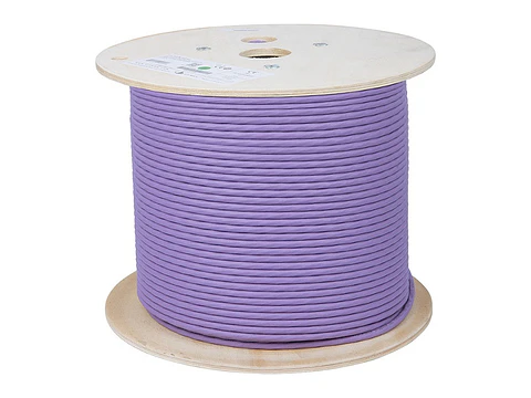 Siemon 9T7L4-E10 - Rollo 305 m - Cable S/FTP Sólido 4P Cat 7A TERA 23 AWG 1000Mhz LS0H Violeta. (Rx305mt))