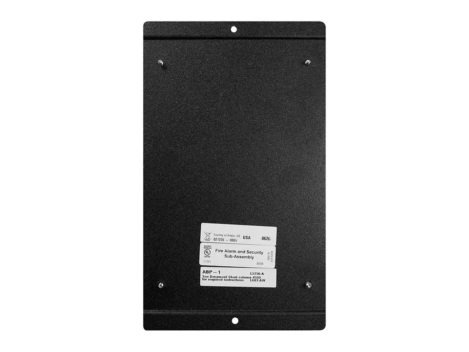 Notifier ABP-1 - Tapa para espacio vacío (posiciones de anunciadores) para CAB-5 para paneles Inspire 1