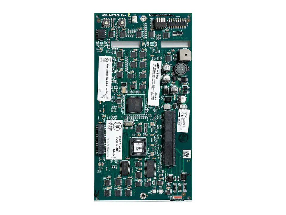 Notifier ACM-24AT - Anunciador Acs para Paneles Onyx de 24 Botones. Soporta Hasta Tres Expansores AEM-24AT 2