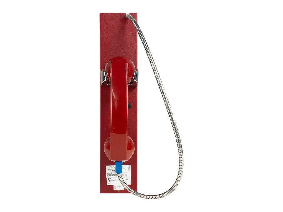 Chasis Telefonico con Cable de Bobina Blindado para Estacion Fija de Telefono de Bomberos. 1