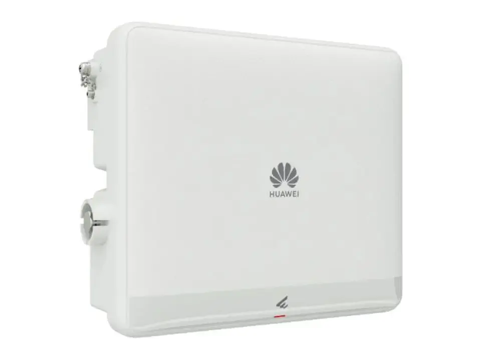 Huawei AP772E - Wi-Fi 7 - 6.45Gbps - Dual Radio 2x2+4x4 - 250m Cobertura - 1024 Máx. Usuarios / 130 Usuarios Concurrentes - 30dBm – 1 x 2.5GE PoE+ / 1 x 10GE SFP+ - IP68 - Cloud eKit 1