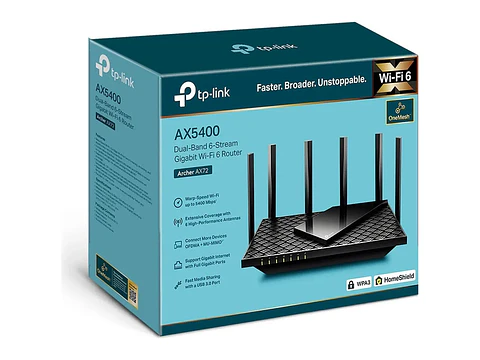 TP-LINK Router WiFi6 dual band AX5400