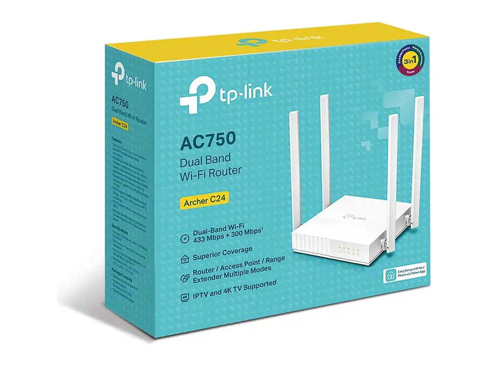 Router TP-LINK WiFi 5 AC750 dual band (5GHz/2.4GHz) 4